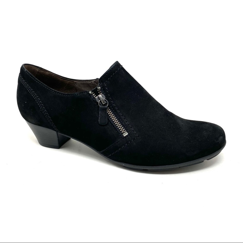Gabor 35.414.17 black Nubuck oil booties